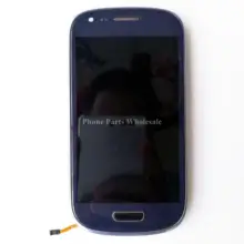 For Samsung Galaxy S3 Mini I8190 High Quality LCD Display Touch Screen Digitizer Assembly With Bezel Frame Replacement Parts