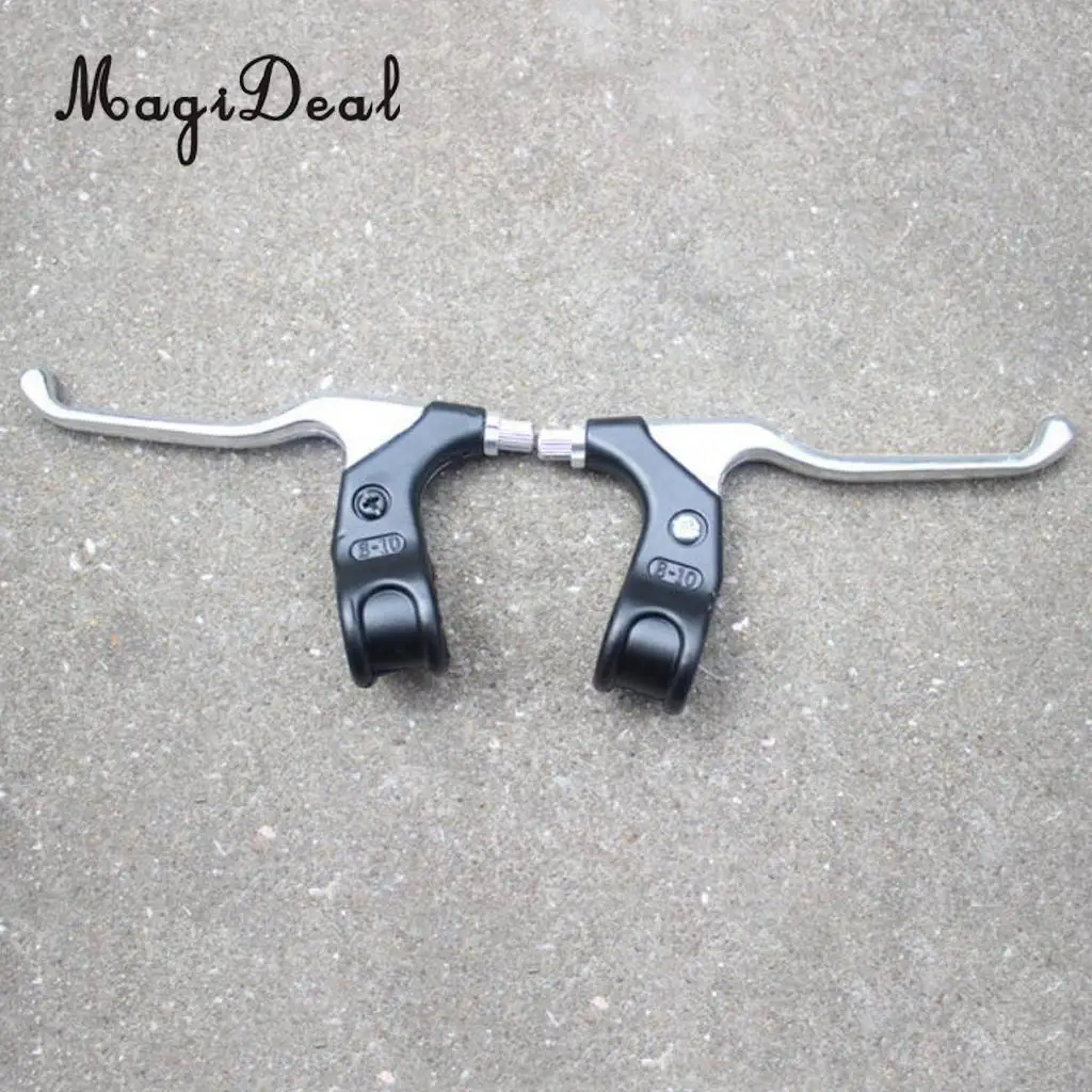 Brake Aluminum Alloy V-brake Disc Brakes Lever Mountain Bike Bicycle Brake Handle Handbrake Crank Black