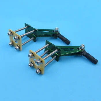 

2pc Four-point Rocker Aluminum Rock Arm 4-Point Servo Horns for Fixed-wing Gasoline Engine Rudder Angle DIY Parts