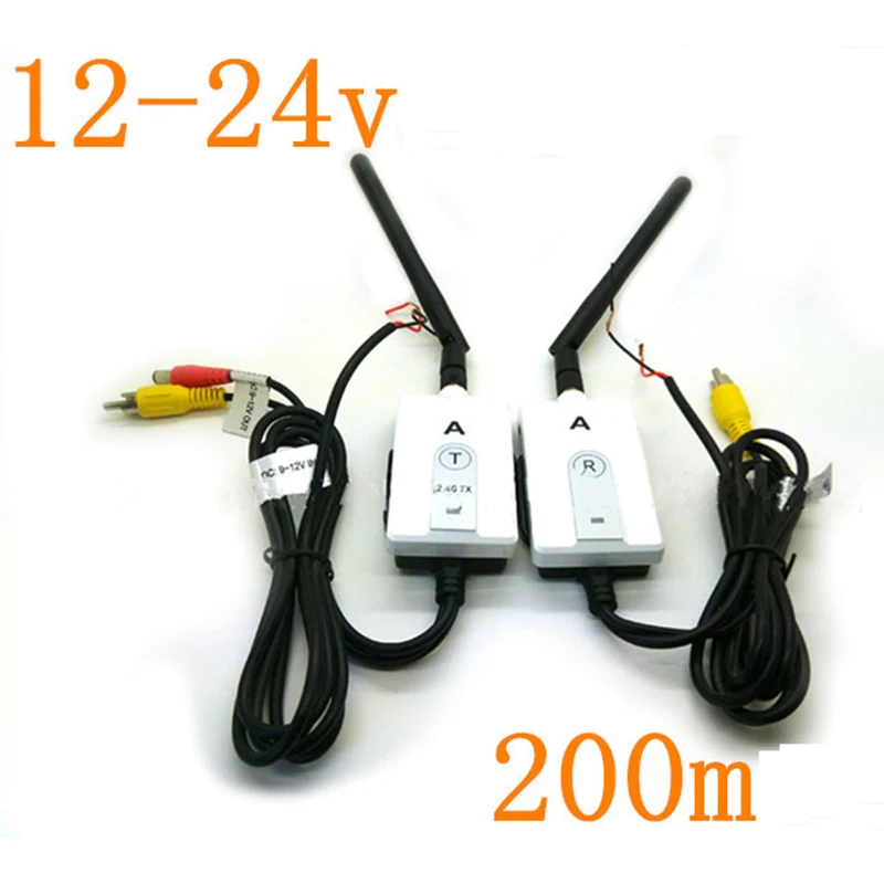 2.4Ghz Wireless Transmitter and Receiver Truck Bus Camera (10)