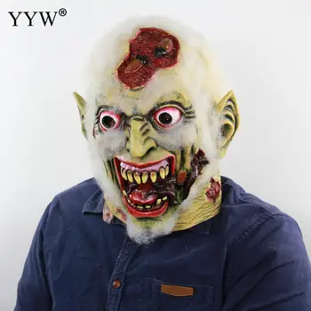 

Festival Party Supplies Halloween Latex Mask Scary Horror Masks Masquerade Halloween Costume Realistic Mascara Cosplay Terror