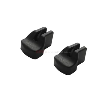 

Plastic Accessories Car Door Stop Rust proof water proof protect Trim Cover 2PCS For Ford Mustang 2015-2017
