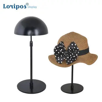 

Apparel Accessories Display Props High End Hat Bracket Rack Hat Exhibition Stand Hat Wig Display Rack Table Wig Display Shelf