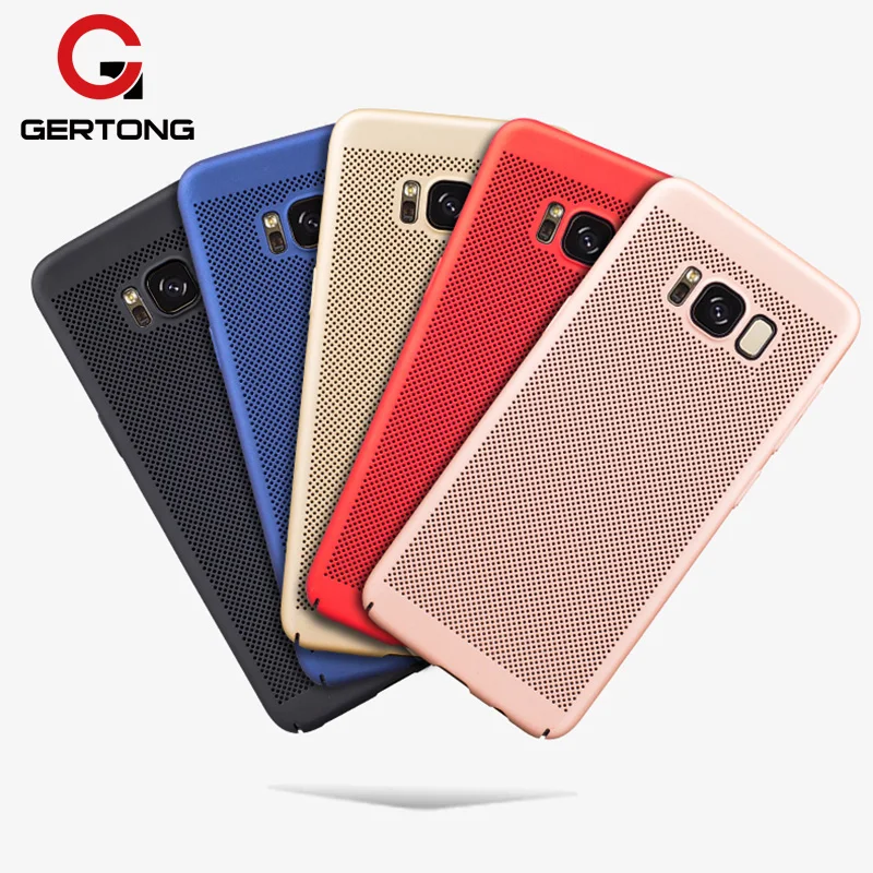 

GerTong Cooling Case For Samsung Galaxy A3 A5 A7 2017 J5 J1 2016 S8 Plus S7 S6 Edge J7 Plus C8 C7 2017 A7 A5 2018 Hard PC Coque