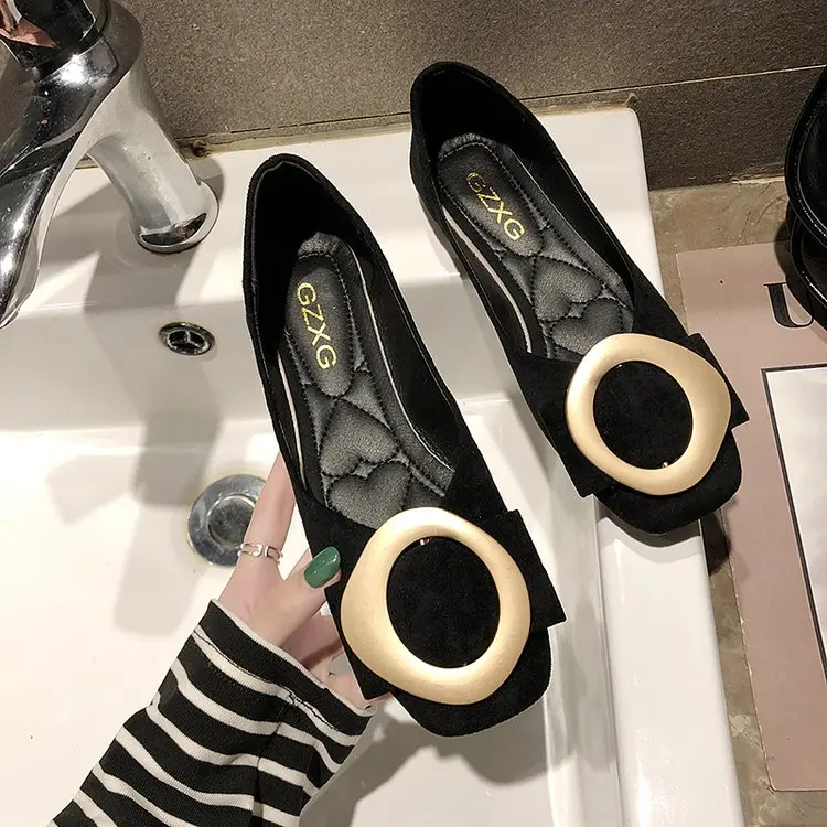 2019 модная женская повседневная обувь с пряжкой и острым носком, туфли-лодочки для женщин на плоской подошве, удобная женская обувь без
