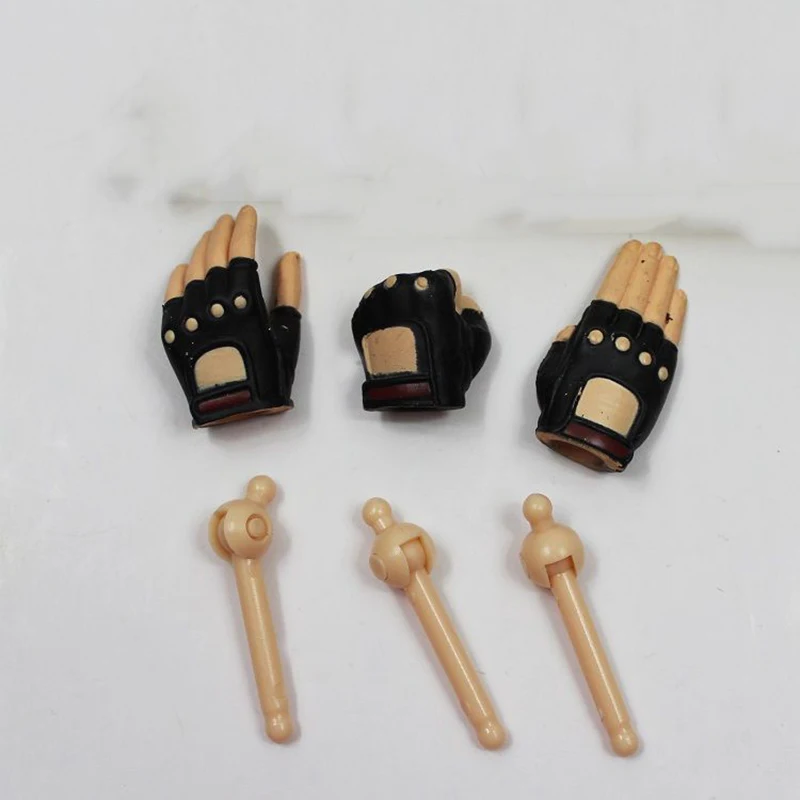 

3pcs 1/6 Female Hand Types with Connectors For 12'' Women Figures Bodies
