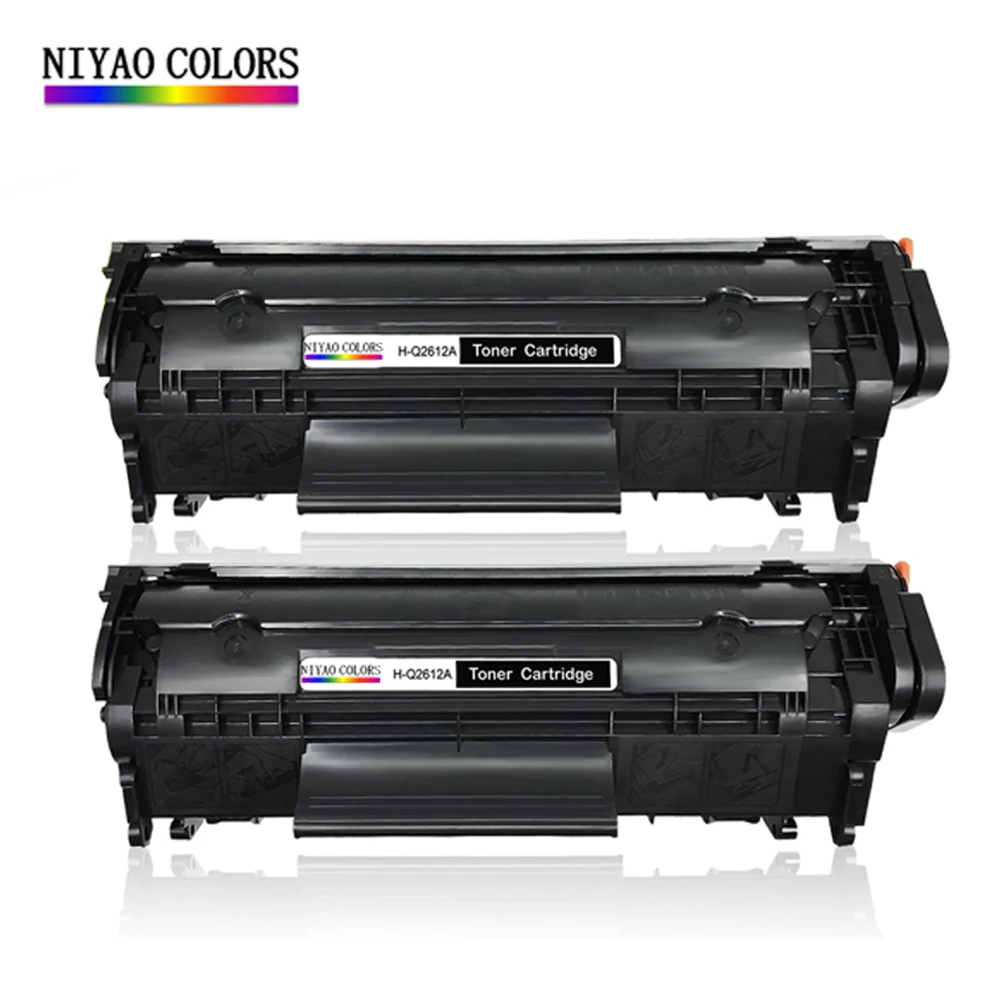 NIYAO 12A/Q2612A 2612A/2612 совместимый тонер картридж для hp laserjet 1010 1020 1012 1015 3010 3015 3020 3030 3050