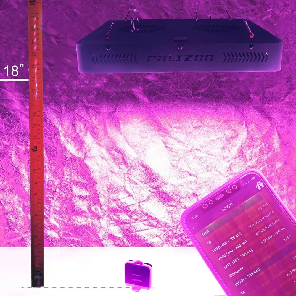 Phlizon 1200 Вт/1600 Вт/2200 Вт светодиодный свет для выращивания всего спектра светодиодный fitolampy светодиодный гидропонная лампа для растений свет для теплицы