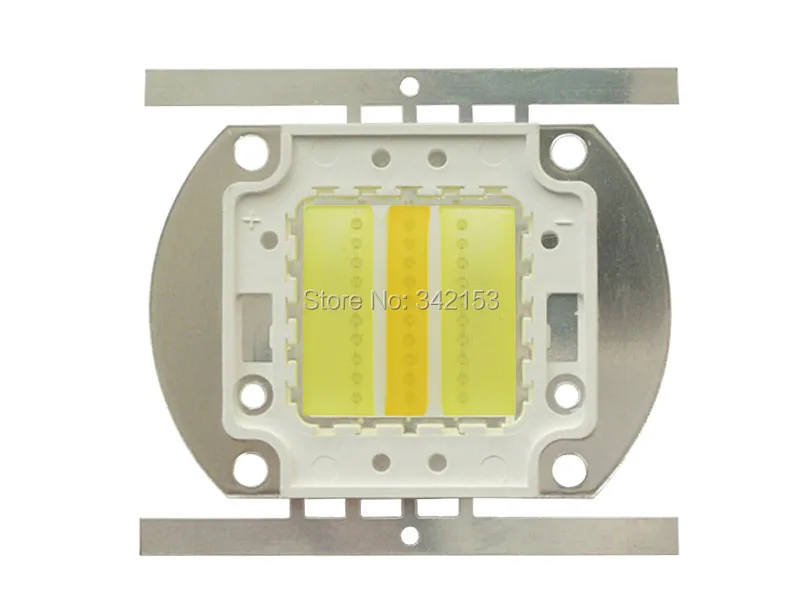 

30W White 6000K - 7000K + Warm White 3100K - 3300K DC 30V - 36V 1000mA High Power LED Light Lamp For Bulb