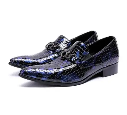 chaussure peau de crocodile