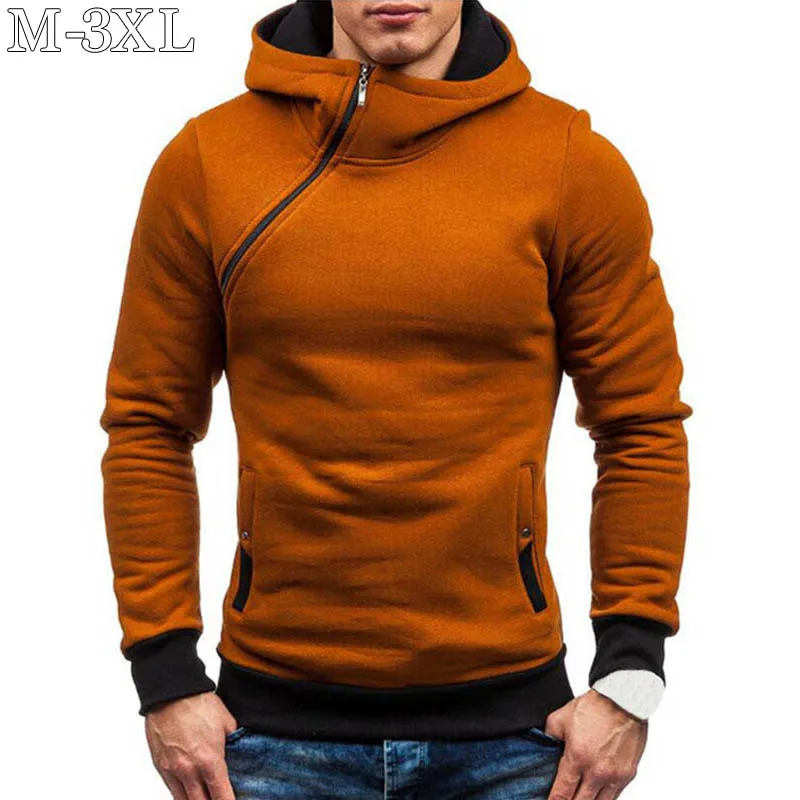 Size XXXL Hoodie Men New Diagonal Zipper Long Sleeve Hoodies Sweatshirts Men Casual Solid Hoody Pullover Streetwear Sweatshirt Size XXXL Hoodie Men New Diagonal Zipper Long Sleeve Hoodies Sweatshirts Men Casual Solid Hoody Pullover Streetwear Sweatshirt