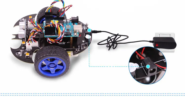 YahBoom умный робот-летучая мышь интеллектуальное Программирование bluetooth управление автомобильный комплект с для Arduino R3 доска для обучения детей