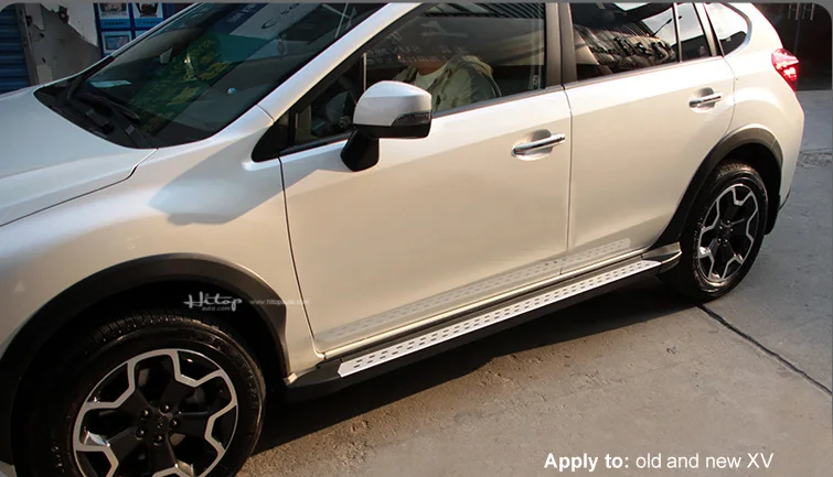 Беговая плата nerf bar боковая ступенька для Subaru XV old Crosstrek 2012 2017 Новейшая модель
