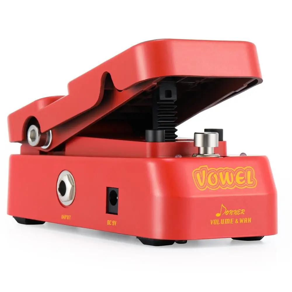 Donner 2 в 1 Vowel Mini Active Wah Volume Effect гитарная педаль