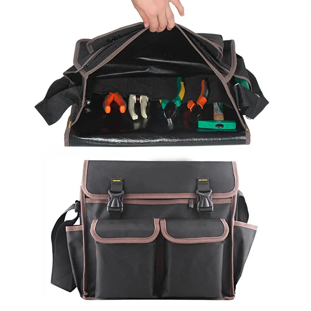 

Canvas Tool Bag Storage Toolbag Waterproof Tool Bag Electrician Tools Bag Holster Storage Holder Holder Maintenance Storage
