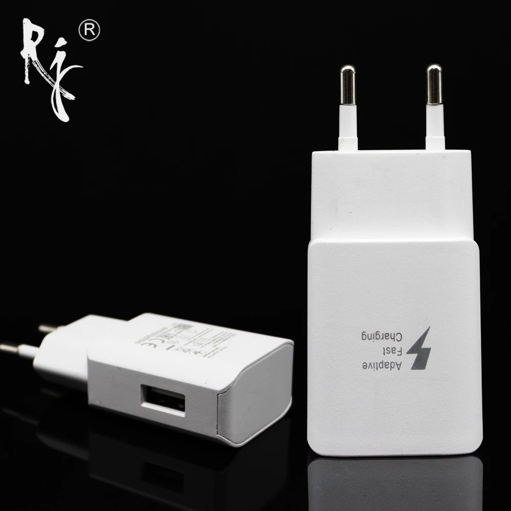 

EU Plug Phone Charger Quick Charge 2.0 Fast USB Universal Travel Wall Smart Charger adapter for iPhone 7 6 Samsung Xiaomi