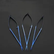 Микроскопические инструменты 12,5 см Micro Ножницы внутренний барьер вырезать качество Титан сплав ручной хирургии мембраны Envelo