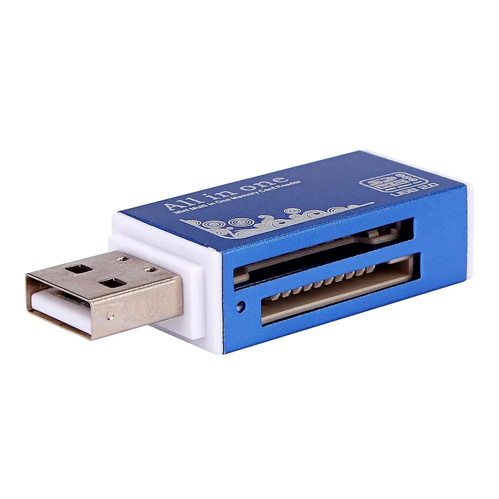 USB 2.0 все в 1 Multi чтения карт памяти для Micro SD, SDHC TF M2 MMC AU24 челнока