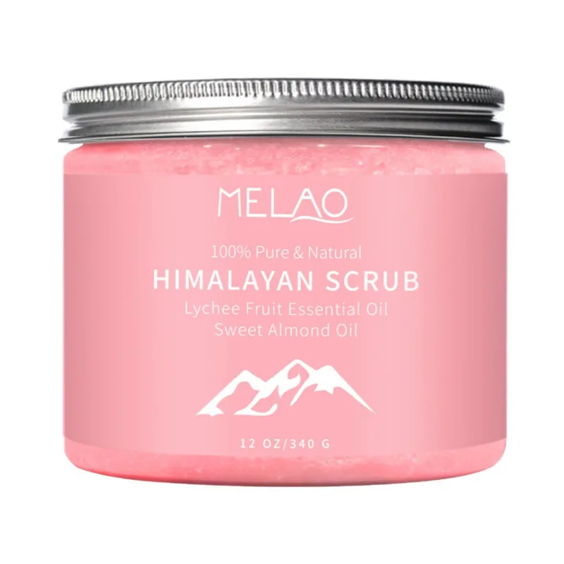 

MELAO Himalayan Bath Salt Firming Body Massage Exfoliating Scrub Nourishing Moisture Whitening Skin Anti-wrinkle Repair Skin