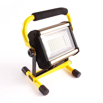 

LED Rechargable Portable Flood Light 100W Camping Travel Emergency AC Charging Mining Lamp Aluminium 3 Ways High bright Outdoor