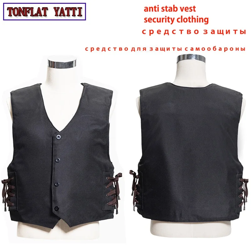 New tatico 2story stab resistant vest soft self defense V neck