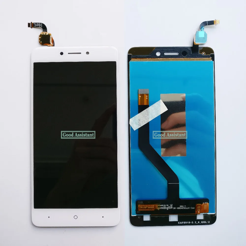 

White 5.2 inch For China Mobile A3S M653 Full LCD DIsplay Touch Screen Digitizer Assembly Replacement Protective glass