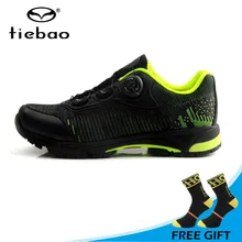 Tiebao/Брендовая обувь для отдыха и велоспорта; обувь для горного велосипеда; обувь с самоблокирующейся подошвой; нескользящие дышащие велосипедные кроссовки; MTB Zapato