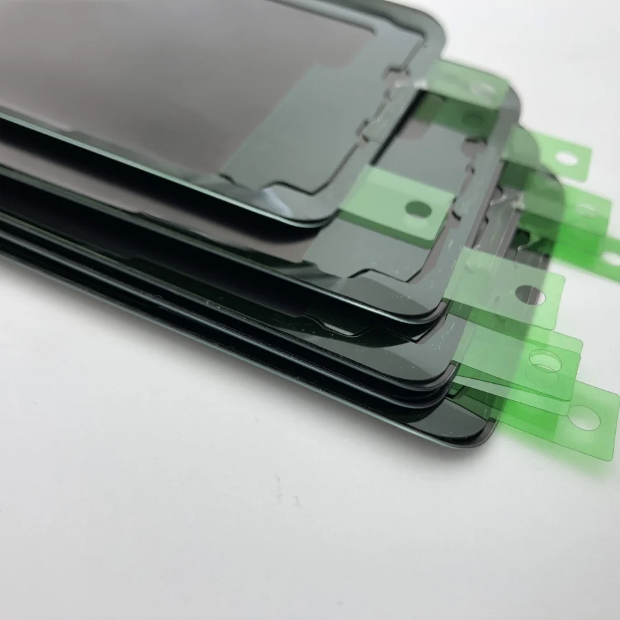 Задняя крышка батарейного отсека для Samsung Galaxy S9 G960 + G965 Plus стеклянная корпуса клей