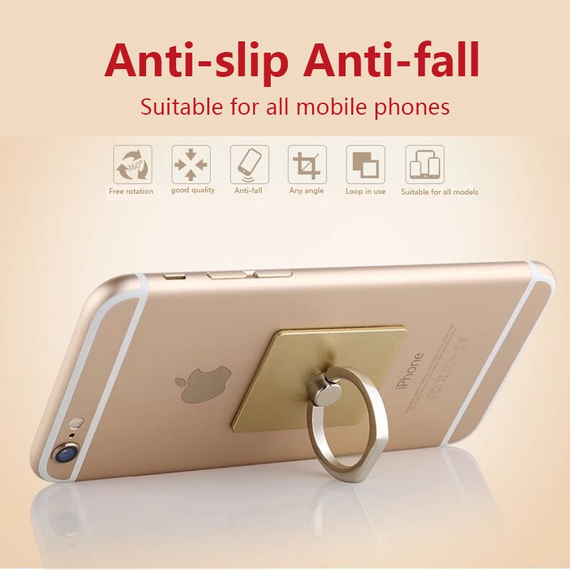 luxury Finger Ring Holder 360 Degree Finger Ring Mobile Phone 7 8 XS Stand Holder for iPhone Samsung Huawei Xiaomi Smart Phones luxury Finger Ring Holder 360 Degree Finger Ring Mobile Phone 7 8 XS Stand Holder for iPhone Samsung Huawei Xiaomi Smart Phones