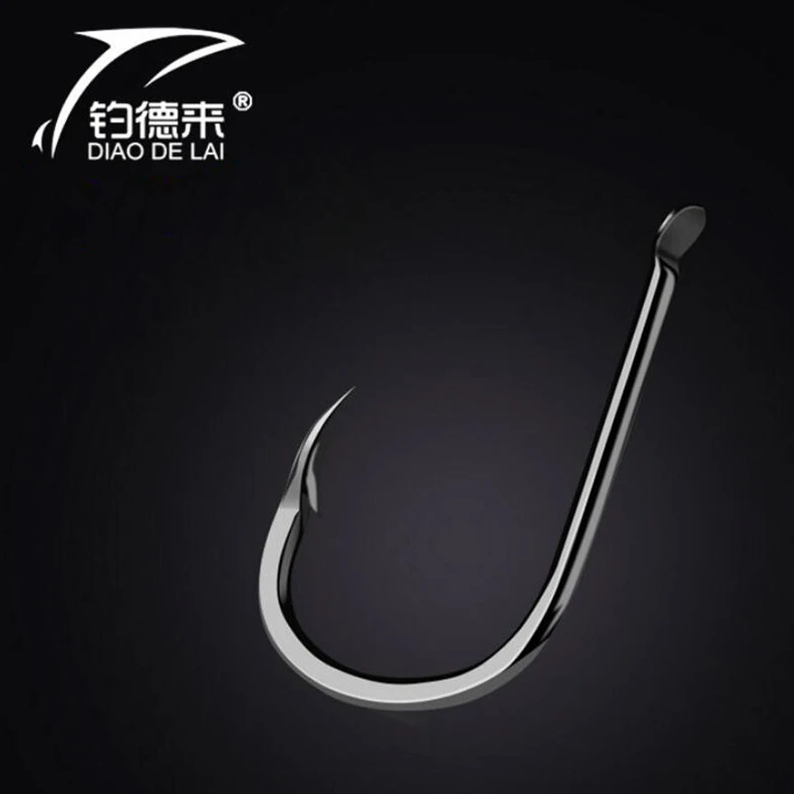 

50pc/lot 3/4/5/6/7/8/9/10/11/12/13 Fishing Hook Barbed Hooks