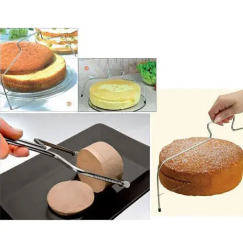 Stainless steel hot Kitchen Tools Wire Slicer Cake Cutter Bread Cutting Leveller Decorating Divider Slicer Tool Cooking Tool Stainless steel hot Kitchen Tools Wire Slicer Cake Cutter Bread Cutting Leveller Decorating Divider Slicer Tool Cooking Tool
