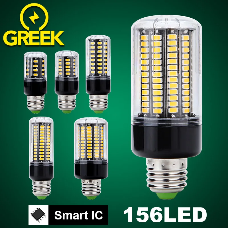 TOP Quality Smart IC LED Corn Bulb E27 E14 B22 High Lumen SMD 5736