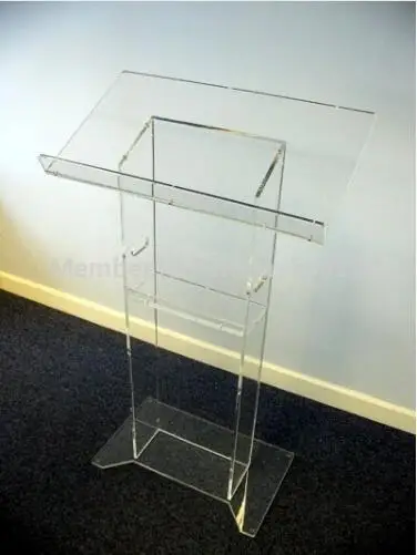 

Wholesale Free Shipping Beautiful HoYodeMonterrey Price Reasonable Acrylic Podium Pulpit Lectern podium