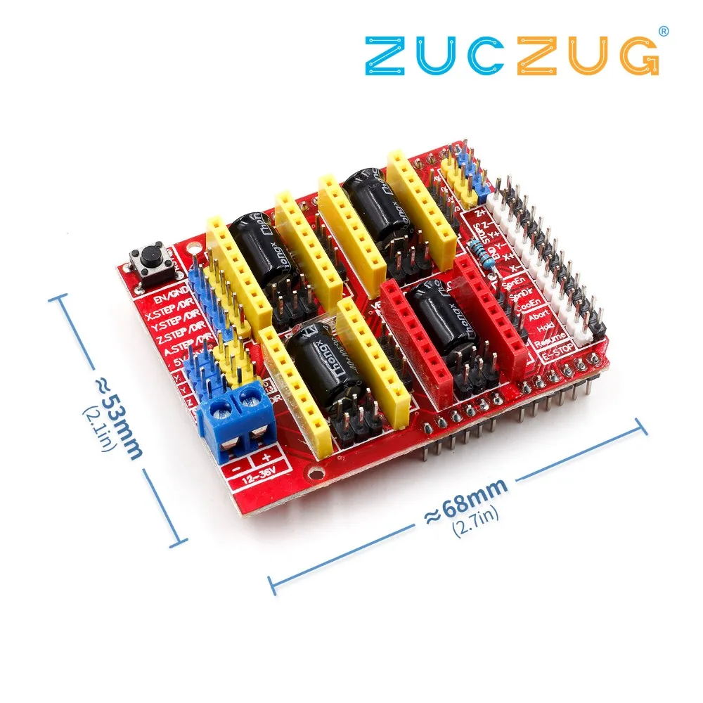 Youe أشرق V3 حفارة درع 3D طابعة CNC لاردوينو CNC درع V3