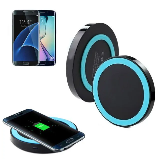 

HIPERDEAL Qi Wireless Power Charger Charging Pad Compatible For Samsung Galaxy S7/S7 Edge Smart Fast Charging Accessories QI11