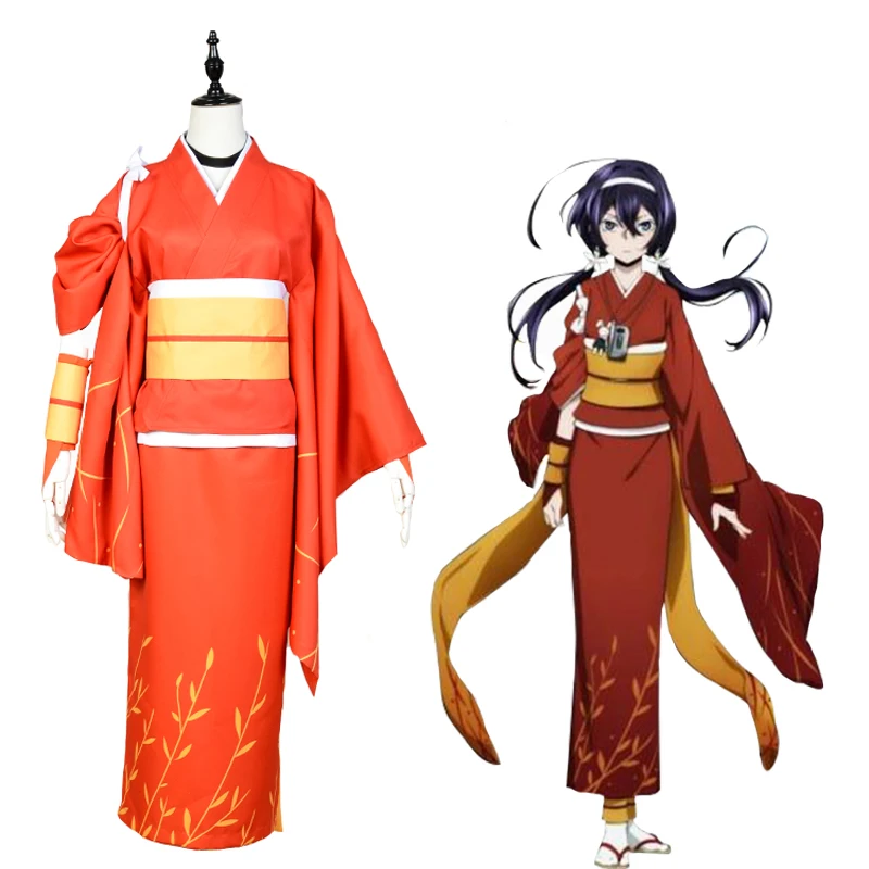 Bungo Stray Dogs Cos Costumes Stray Dogs Adults Clothes Uniforms Red