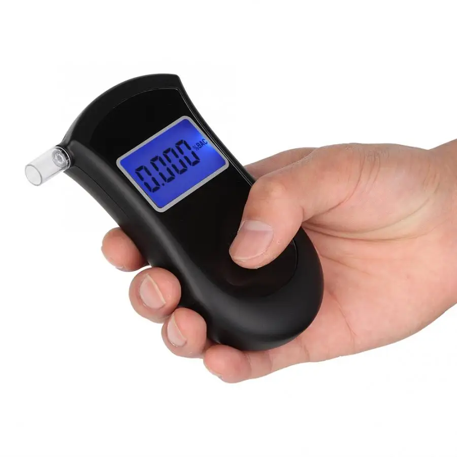 Профессиональный ЖК-Тестер дыхания спирта высокоточные портативные цифровой анализатор дыхательное устройство