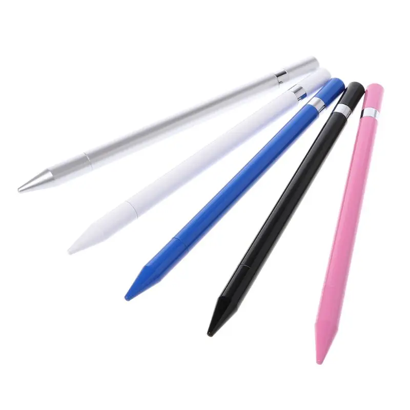 Сенсорная ручка, емкостный стилус, карандаш, высокоточные наконечники, портативная ручка для рисования, для Apple iPad, iPhone, samsung, телефона, планшета