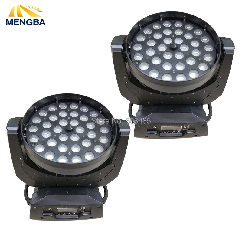 

2pcs/lot 36X15W RGBWA 5IN1LED Wash Zoom Moving Head Light DMX Controller Stage Lighting