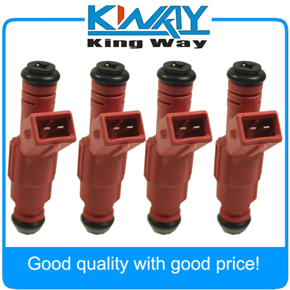 New Set of 4 EV1 30lb Fuel Injectors Fit For VW Audi Ford 315cc 1.8T