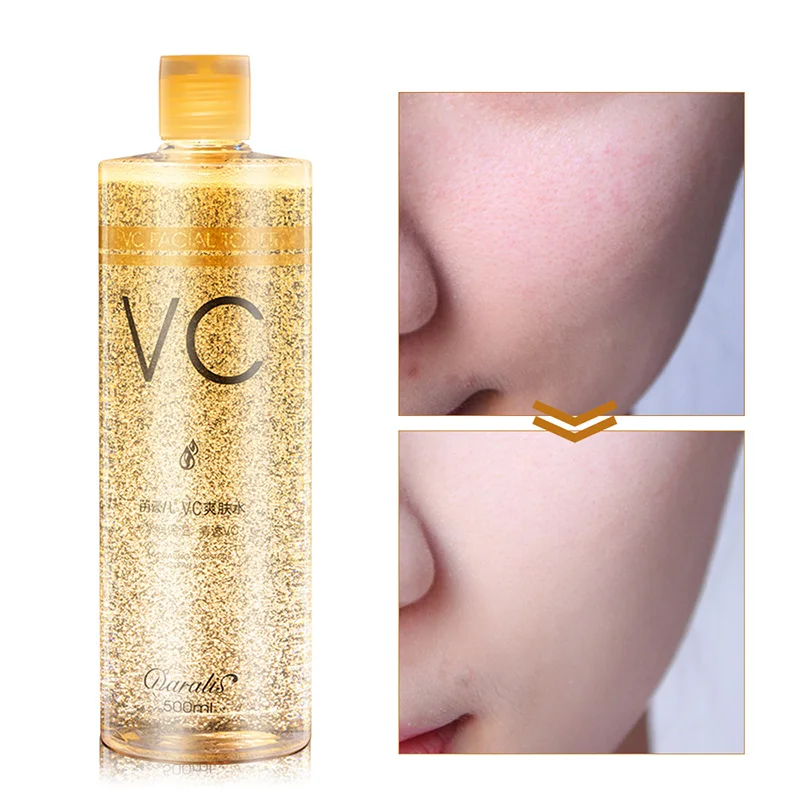 

500ml VC Moisturizing Facial Toner Hydrating Moisturizing Vitamin C Anti-aging Smoothing Face Toner Shrink Pores Skin Care