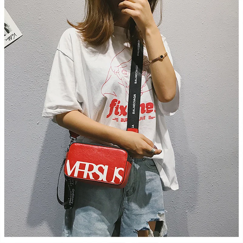 

New Brand Lady PU Leather Women Crossbody Fashionable for Girls Bags Casual Package Letter Printing Luis Vuiton Crossbody Bags