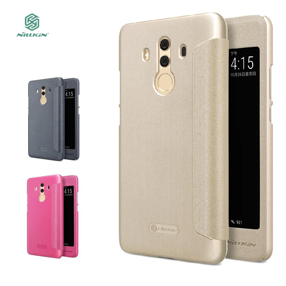 Чехол Nillkin Sparkle с откидной крышкой для Huawei Mate 10 Pro защитный чехол мобильного