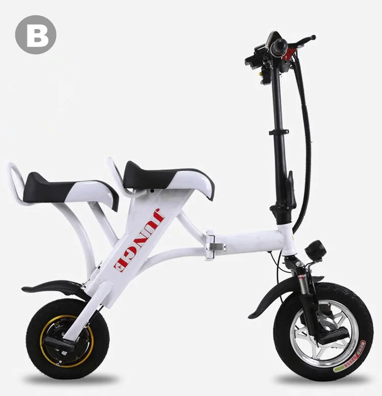 Sale 2 Wheel Electric Scooter 17.3kg Foldable 400W brushless motor 10inch wheel for mothers or girls FREE SHIPPING 3