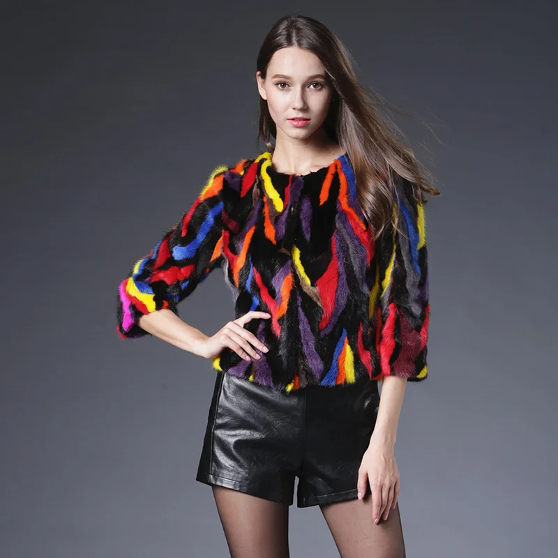 Veste Vison Véritable Châle Directe Arrivée Manteau Vente 2018 Fourrure Luxe D'hiver 01 Gilet Trimestre De Trois Femmes Chaude Nouvelle Sleevethick vOSwWqzw