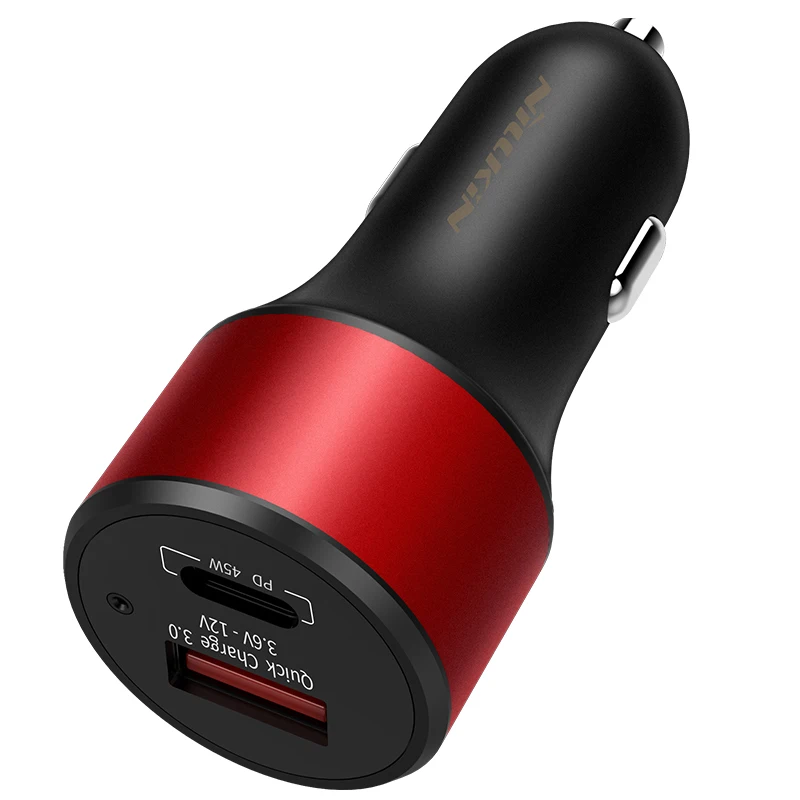 

NILLKIN PD Fast Charger for iPhone iPad Car Charger adapter USB Quick Charge 3.0 Mobile Phone Charger Type C for Huawei Xiaomi