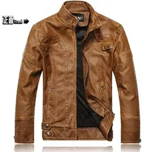 Новые мотоциклетные кожаные куртки мужские кожаные куртки, jaqueta de couro masculina, мужские Куртки из искусственной кожи
