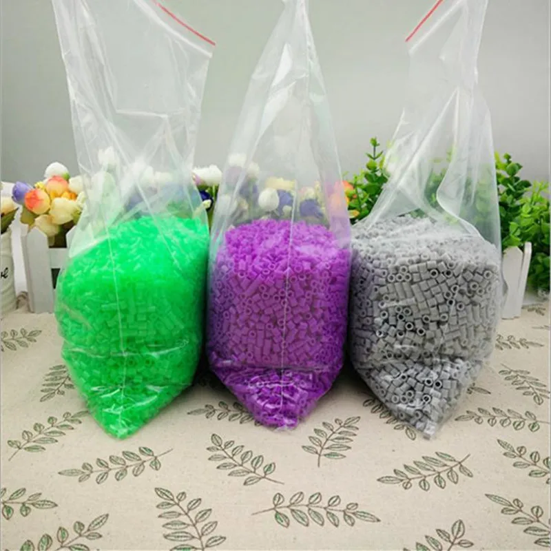DIY perler бусины экологические головоломки pieces puzzle beans креативные Горячие