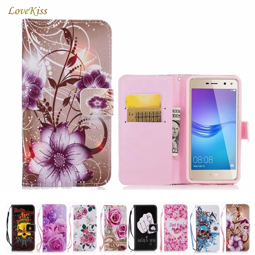 

Leather Wallet Phone Case For Huawei P8 P9 P10 P20 Lite Plus Y5 Y6 Pro 2017 Honor 8 9 Lite 6C Pro 6A 7A 6X 7X 8X Mate 10 Cover