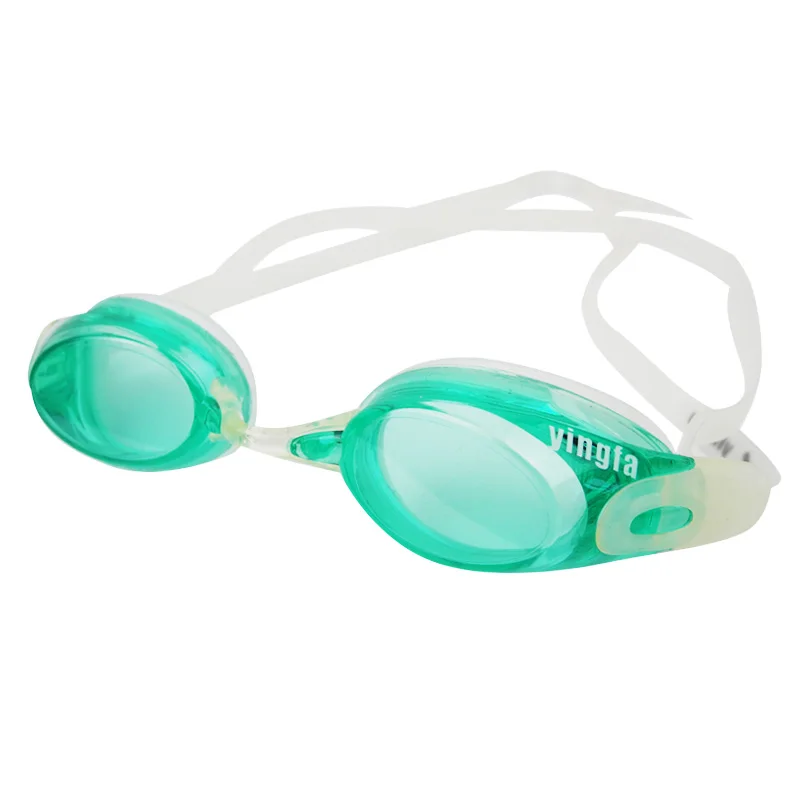 Брендовые водонепроницаемые противотуманные очки унисекс, очки для плавания для взрослых, очки для дайвинга, очки для плавания, очки для плавания - Цвет: Зеленый